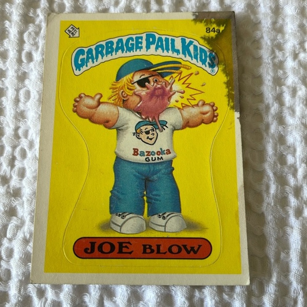 Vintage Garbage Pail Kids Card